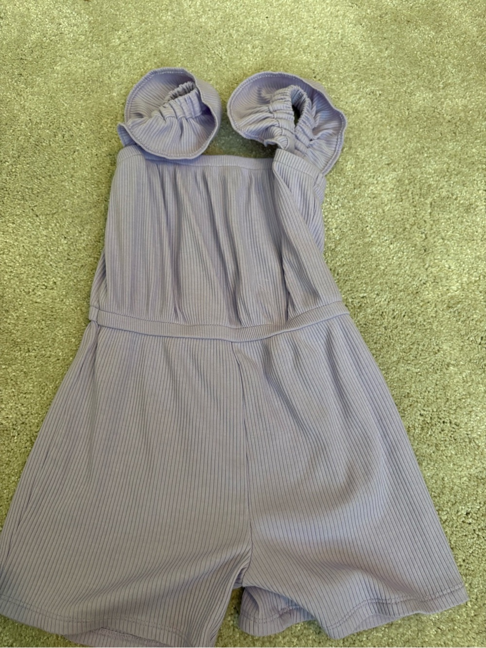 Old Navy Lilac Ribbed Girls' Romper